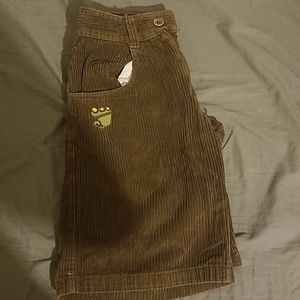 Jnco corduroy shorts